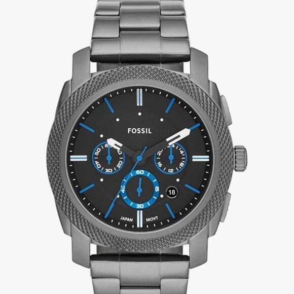 Share Similar Items Sponsored See all   Fossil Machine Chronograph Smoke Grey - Picture 1 of 6